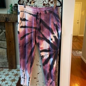 Pink tie dye Joggers